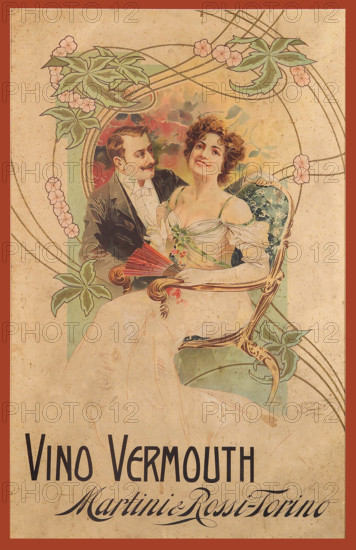 Vermouth Martini & Rossi, 1895. Creator: Anonymous.