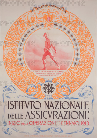Istituto Nazionale delle Assicurazioni, 1913. Creator: Petroni, Andrea (1863-1943).