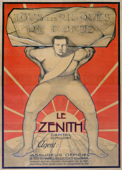 Le Zénith Assurances, 1920. Creator: Gonard, J. (active ca 1920).