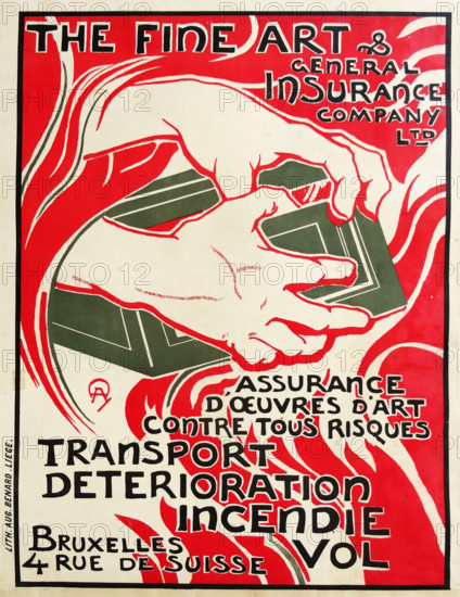 The Fine Art & General Insurance Co. , 1897. Creator: Donnay, Auguste (1862-1921).