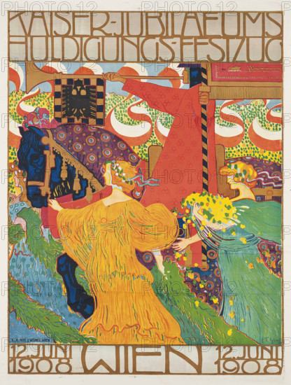 Kaiser-Jubiläums-Huldigungs-Festzug, 1908. Creator: Graf, Ludwig Ferdinand (1868-1932).