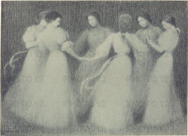 La Ronde (Circle Dance), c1898. Creator: Le Sidaner, Henri (1862-1939).