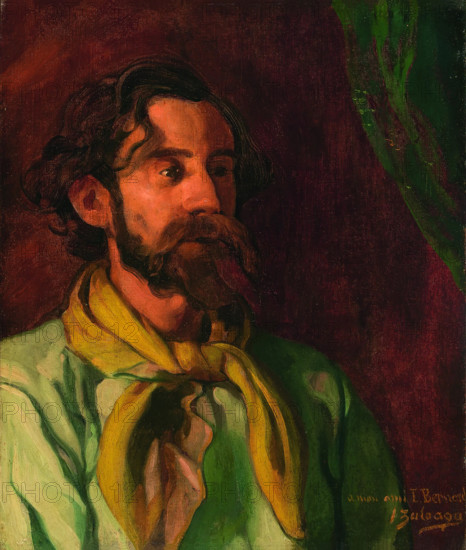 Portrait of Emile Bernard, 1897-1900. Creator: Zuloaga y Zabaleto, Ignacio (1870-1945).