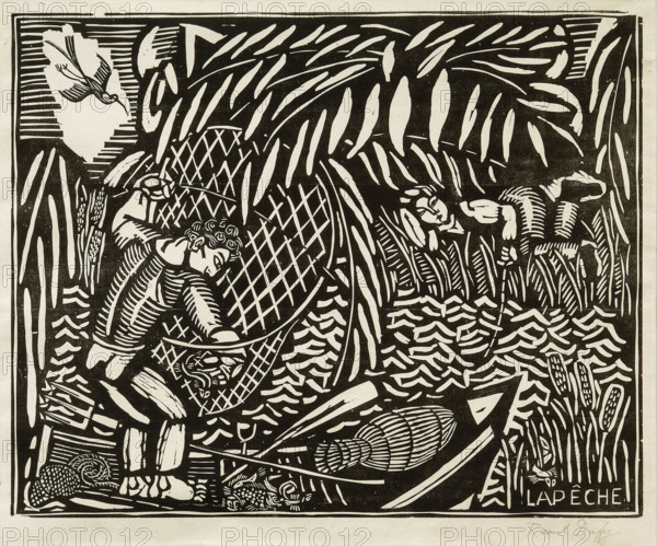 La Pêche, 1910. Creator: Dufy, Raoul (1877-1953).