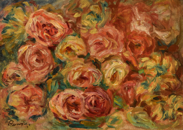 Roses, c1918. Creator: Renoir, Pierre Auguste (1841-1919).