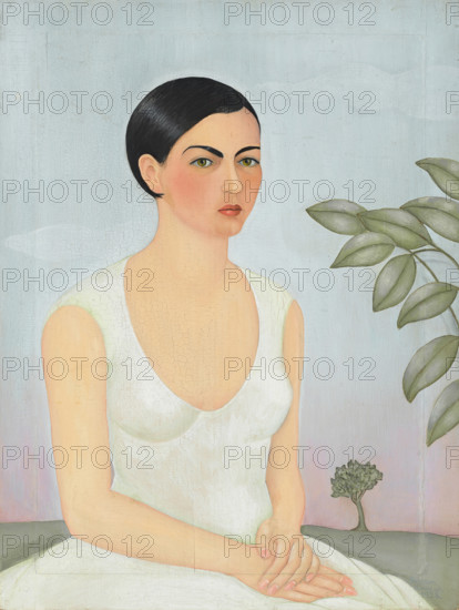 Portrait of Cristina, My Sister, 1928. Creator: Kahlo, Frida (1907-1954).