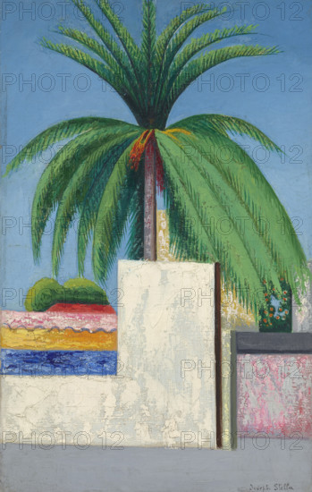 Palm Tree, c1930. Creator: Stella, Joseph (1877-1946).