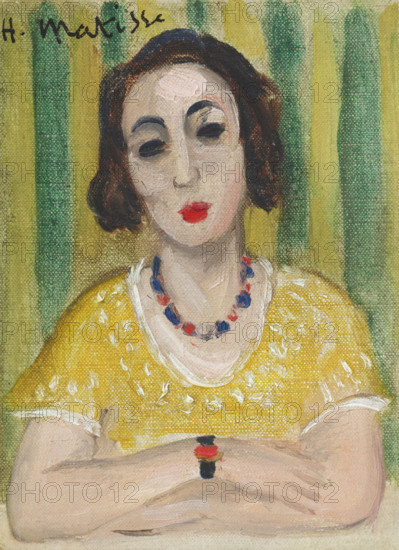 Henriette, robe jaune, 1923. Creator: Matisse, Henri (1869-1954).