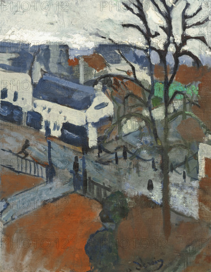 Chatou sous la pluie (Chatou in the rain), c1901. Creator: Derain, Andrè (1880-1954).