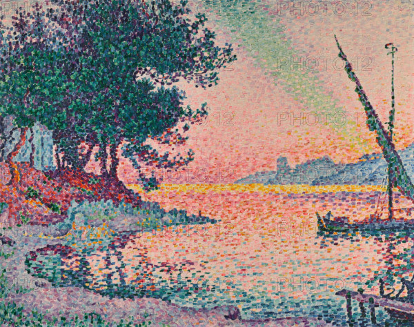 Saint-Tropez. Le rayon vert, 1906. Creator: Signac, Paul (1863-1935).