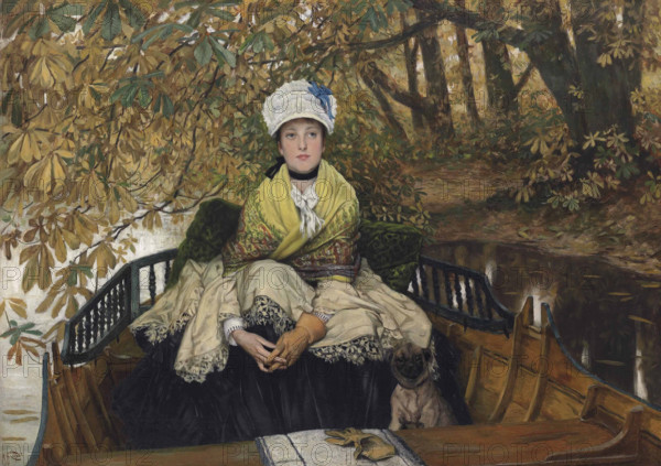 Waiting (also known as In the Shallows), Early 1870s. Creator: Tissot, James Jacques Joseph (1836-1902).