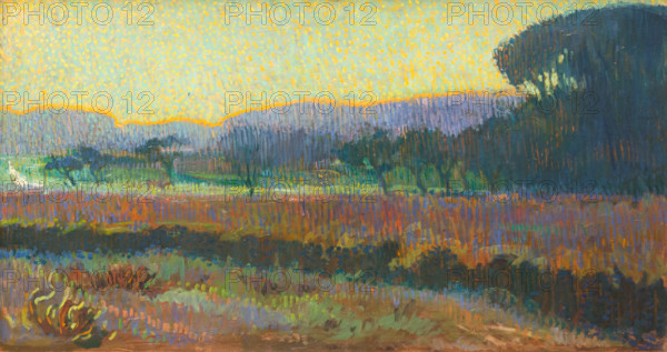 Valley with trees, 1910. Creator: Gestel, Leo (1881-1941).