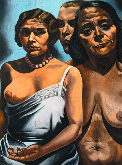 Female Figures, 1931-1932. Creator: Toorop, Charley (1891-1955).