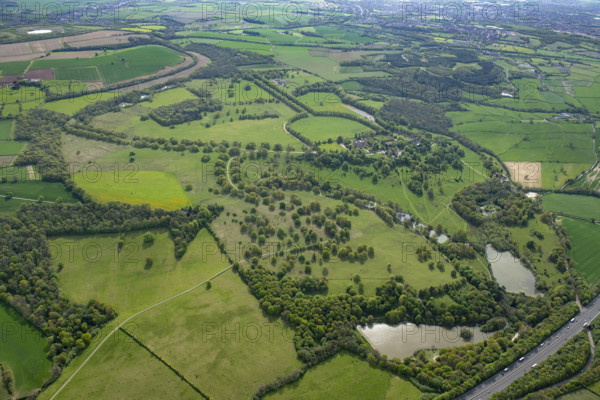 Hardwick Park, landscape park to Hardwick Hall, Derbyshire and Nottinghamshire, 2025. Creator: Robyn Andrews.