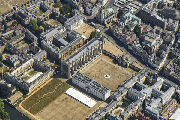 King's College Chapel, Cambridge, Cambridgeshire, 2025. Creator: Damian Grady.
