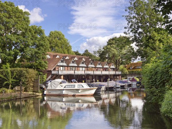 Boat House, High Street, Goring-on-Thames, South Oxfordshire, Oxfordshire, 2025. Creator: James O Davies.