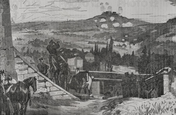 Franco-Prussian War (1870-1871): Siege of Paris (19 September 1870 to 28 January 1871), 1871. Creator: Unknown.