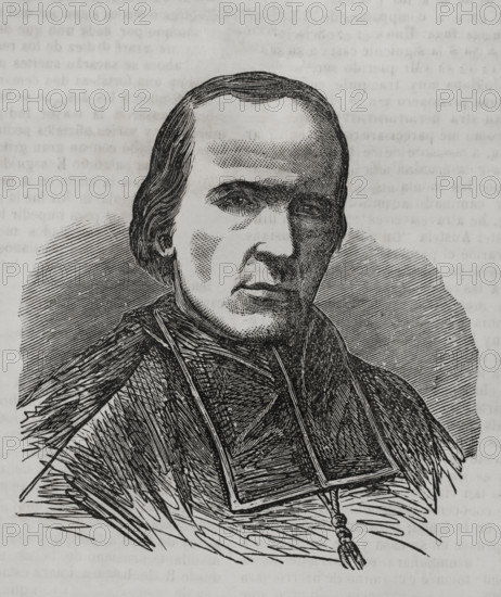 Georges Darboy (1813-1871), Catholic priest, bishop of Nancy, archbishop of Paris, 1871. Creator: Unknown.