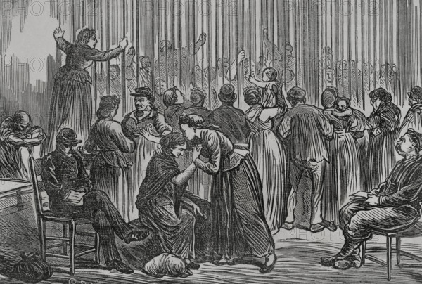 Conciergerie Prison, Versailles, Paris Commune, France, 1871. Creator: Unknown.
