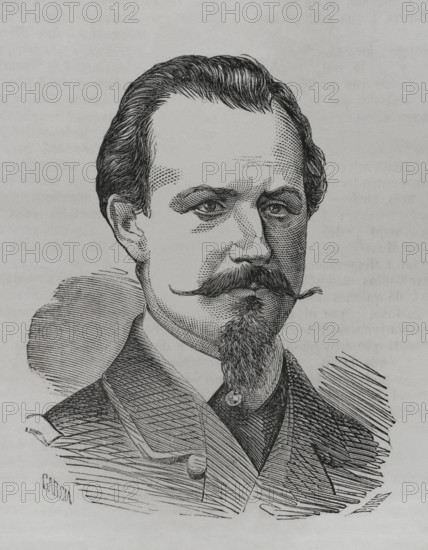 Jaroslaw Dombrowski (1836-1871), Polish nobleman and military officer..., 1871.  Creator: Unknown.