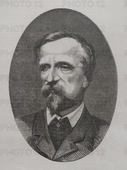 Henry d'Orléans (1822-1897), Duke of Aumale, French prince, son of King Louis-Philippe I, 1871.  Creator: Tomás Carlos Capuz.