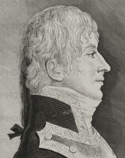 Cosme Damián Churruca y Elorza (Motrico, 1761-Battle of Trafalgar, 1805), Spanish mariner, 1878. Creator: Arturo Carretero y Sánchez.