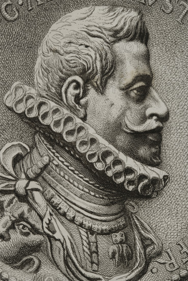 Albert of Austria (1559-1621), Archduke of Austria and sovereign prince of the Low Countries, 1879.  Creator: Alphonse Charles Masson.