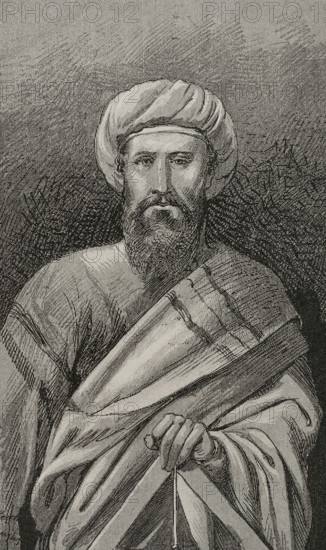 Solomon Ibn Gabirol (c1021-c1058), Spanish-Jewish Andalusi philosopher and poet, 1890.  Creator: Unknown.