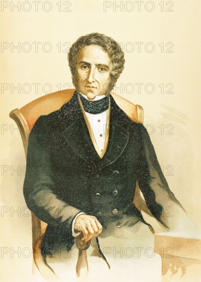 Portrait of Juan Alvarez de Mendizábal (1790-1853), Spanish politician and financier, 1893. Creator: Unknown.