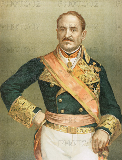 Joaquín Baldomero Fernández-Espartero Alvarez de Toro (1793-1879), called Baldomero Espartero, 1893. Creator: Unknown.