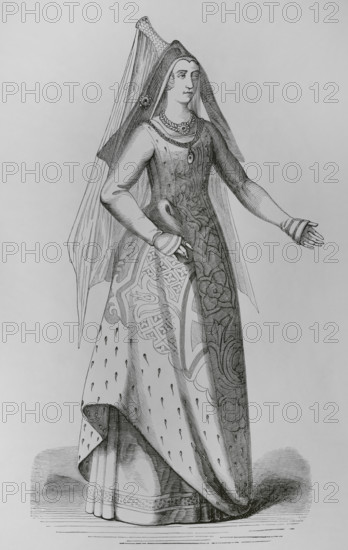 Portrait of Mary of Burgundy (1457-1482), Duchess of Burgundy, 1878. Creator: Unknown.