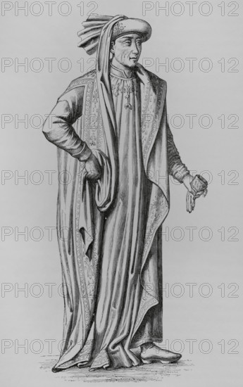 Portrait of Philip III the Good (1396-1467), Duke of Burgundy, 1878. Creator: Unknown.