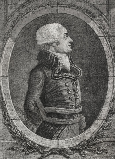 Charles François Dumouriez (1739-1823), French general in the French Revolutionary Wars, 1876.  Creator: Pannemaker.