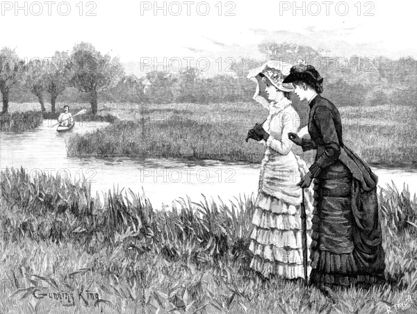 He is coming, said Jeannette, in a warning voice, 1883. Creator: R. Taylor.