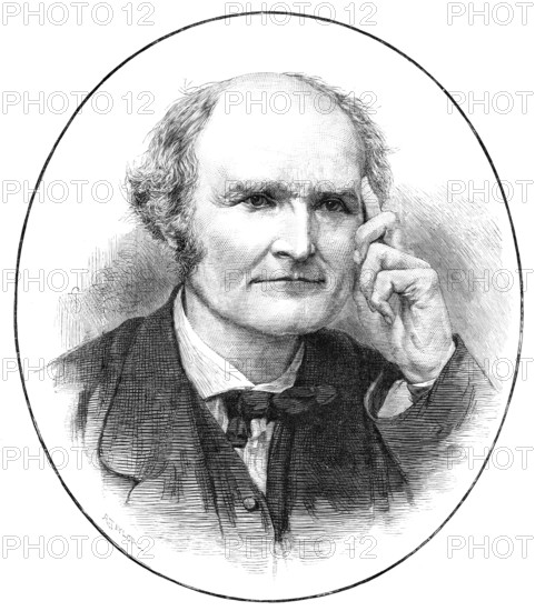 Professor Cayley, President of the British Association, 1883. Creator: R. Taylor.