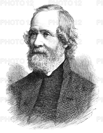 The late Rev. Dr. Stebbing, first editor of "The Athenaeum", 1883. Creator: Unknown.