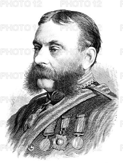 The late Sir Henry Maxse, Governor of Newfoundland, 1883. Creator: Unknown.