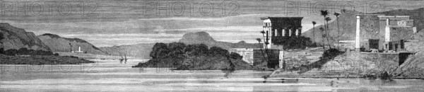 Sketches on the Upper Nile: Philae, 1883. Creator: Unknown.