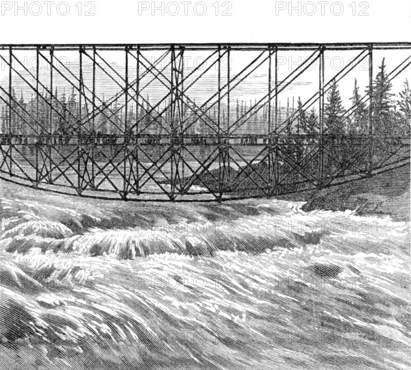 Sketches on the Canadian Pacific railway line, 1883. Creator: William James Palmer.