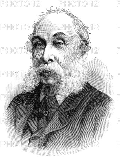 The late Sir Samuel Marling, Bart., 1883. Creator: Unknown.