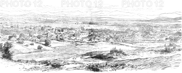 Sketches of the Insurrection in Servia; Paratchin and the Plain of Alexinatz, 1883. Creator: Unknown.
