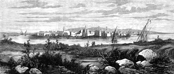 The Great Military Disaster in the Soudan: Souakim...on the Red Sea, 1883. Creator: Unknown.