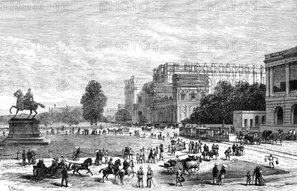 The Calcutta Exhibition, 1883. Creator: Unknown.