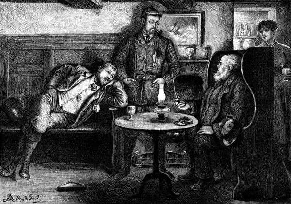 Look here, Sir: a Scillonian in the old days called himself pilot, fisherman, shopkeeper..., 1890. Creator: R. Taylor.