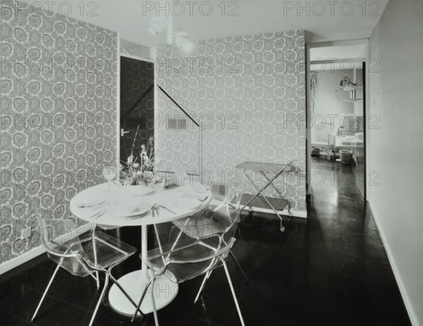45 Enfield Chase, Houghton Regis, Dunstable, Bedfordshire: dining room, 1971. Creator: Unknown.