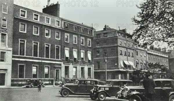 1-2 St James's Square, Westminster LB, London: front elevations, 1956. Creator: Unknown.