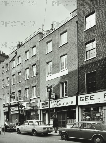 12-105 Little Newport Street, Westminster LB, London: front elevations, 1975. Creator: Unknown.