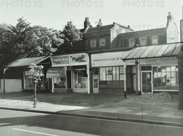141-145 High Street, Wanstead, Redbridge, London: front elevations, 1976. Creator: Unknown.