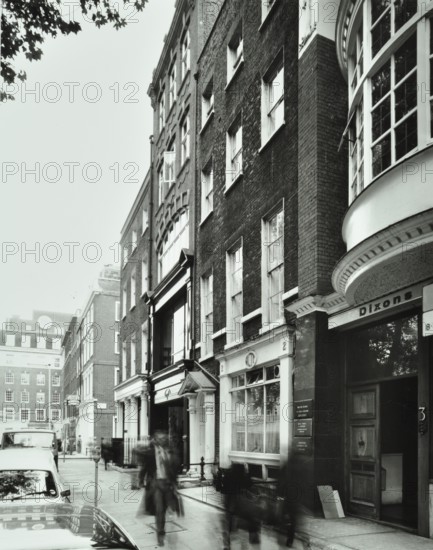 2-3 Soho Square, Westminster LB, London: front elevations, 1978. Creator: Unknown.