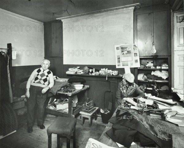 29 Wardour Street, Westminster LB, London: first floor front room, tailor, 1977. Creator: Unknown.
